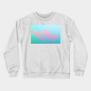 Pink palm Crewneck Sweatshirt